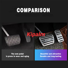 Load image into Gallery viewer, No Drill Gas Brake Pedal for Honda CRV Discovery Sport Auto Aluminum Gas Accelerator Pedal and Brake Pedal with Logo