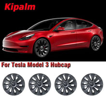 Load image into Gallery viewer, WHC3003 4PCS Tesla Model 3 18inch Wheel Covers Hub Cap Without Logo Hubcaps in Stock