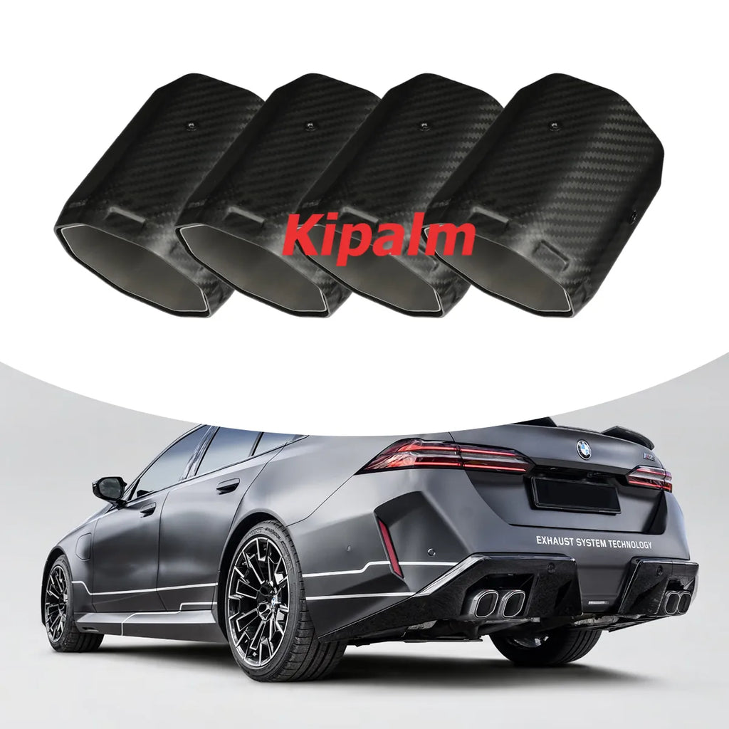 Carbon Fiber Exhaust Tips for BMW M3 G80 M4 G82 G83 G87