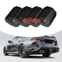 Load image into Gallery viewer, Carbon Fiber Exhaust Tips for BMW M3 G80 M4 G82 G83 G87
