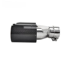 Load image into Gallery viewer, M Performance Y Style Dual Carbon Fiber Gold Stainless Steel Exhaust Pipe End Pipes Muffler Tips for BMW Series