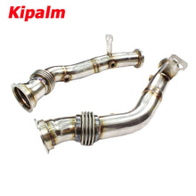 Load image into Gallery viewer, 1PC 304 Stainless Steel Downpipe for Mercedes-benz C43 W205 AMG 3.0T 2018-2020