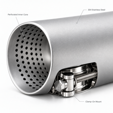 Load image into Gallery viewer, 1 PCS Universal Stainless Steel Exhaust Tip for BMW F87 F80 F82 F83 F90 M2 M3 M4 Performance Tailpipe Upgrade