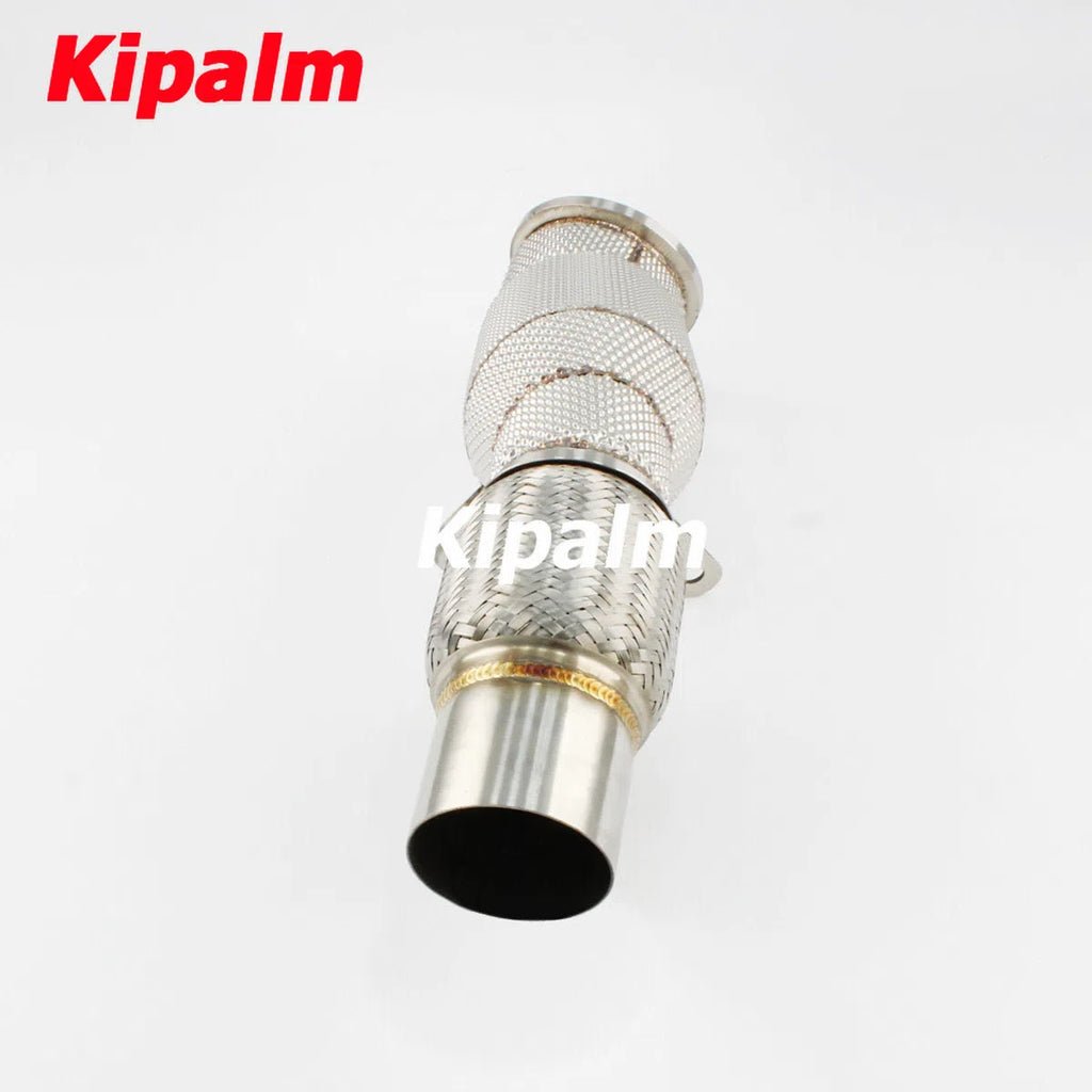 1PC Performance Downpipe with Heat Shield for BMW 3 Series B48 2.0T 2017 2018 2019