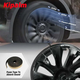 WHC3003 4PCS Tesla Model 3 18inch Wheel Covers Hub Cap Without Logo Hubcaps in Stock
