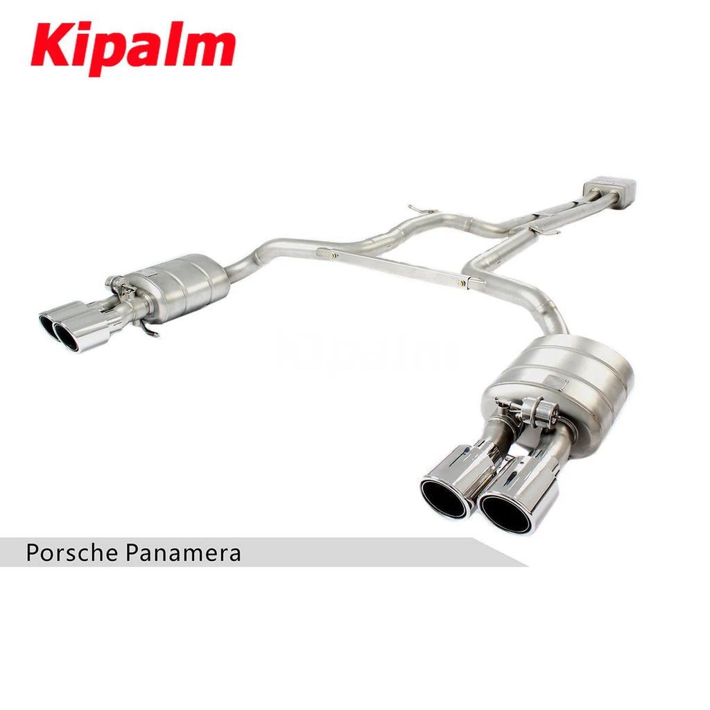 Stainless Steel Exhaust System Performance Cat-back for Porsche Panamera 3.6T 4.8T 2010-2013