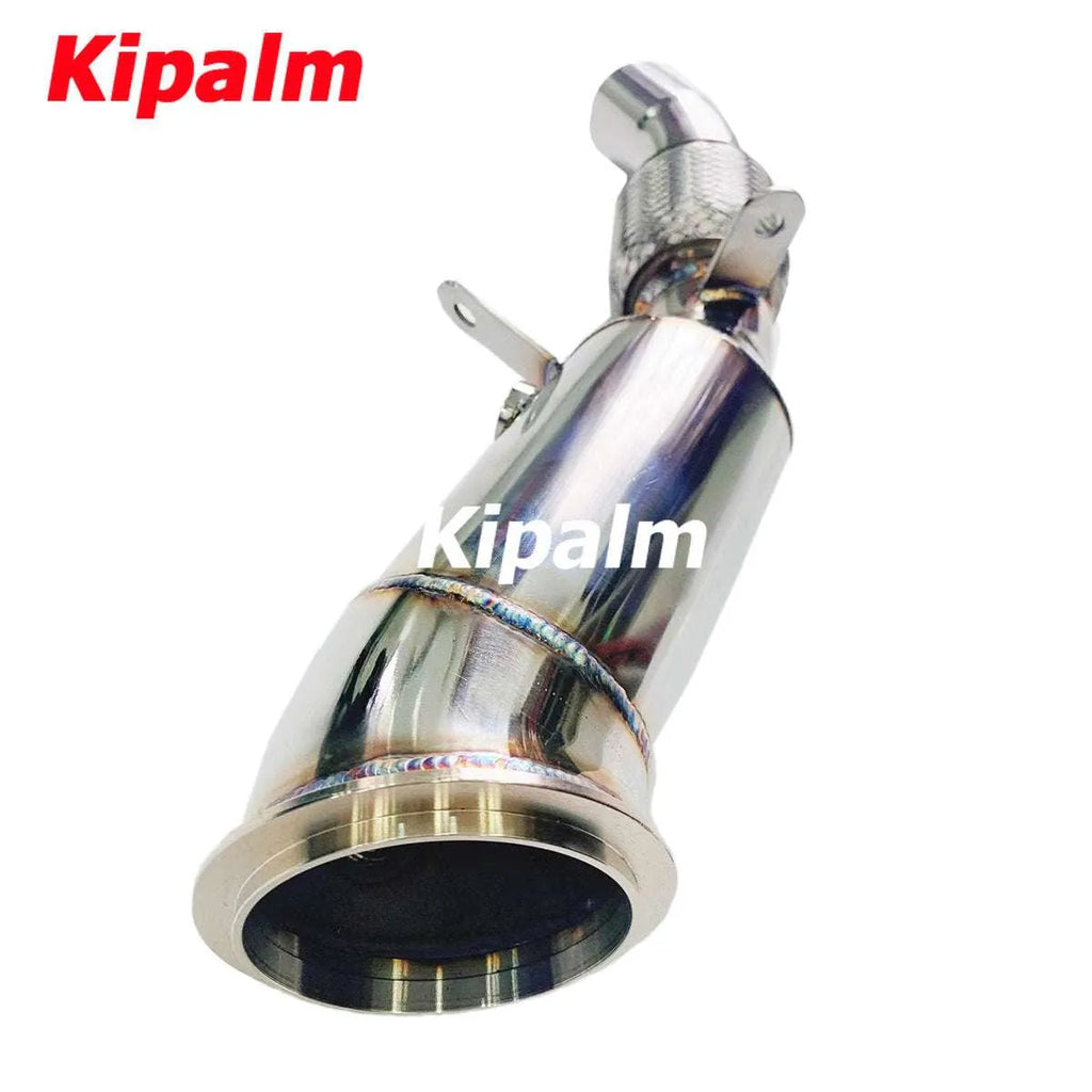 1PC Performance Downpipe with Heat Shield for BMW 5 Series F10/F18 N20 2.0T 2014-2017