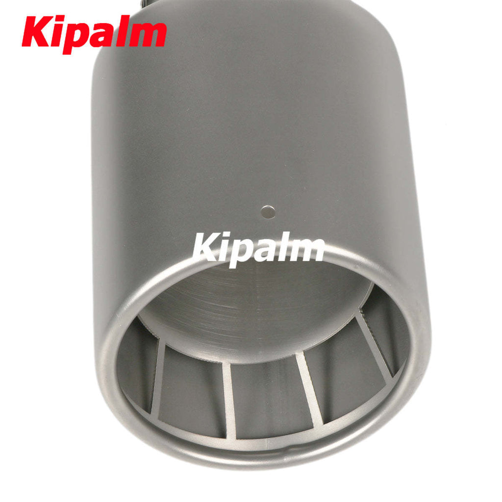 1PC Square Holes 304 Stainless Steel Car Muffler Tip Exhaust Pipe System for VW Golf 6 Golf 7 Golf R GTI Tiguan Muffler Cutter