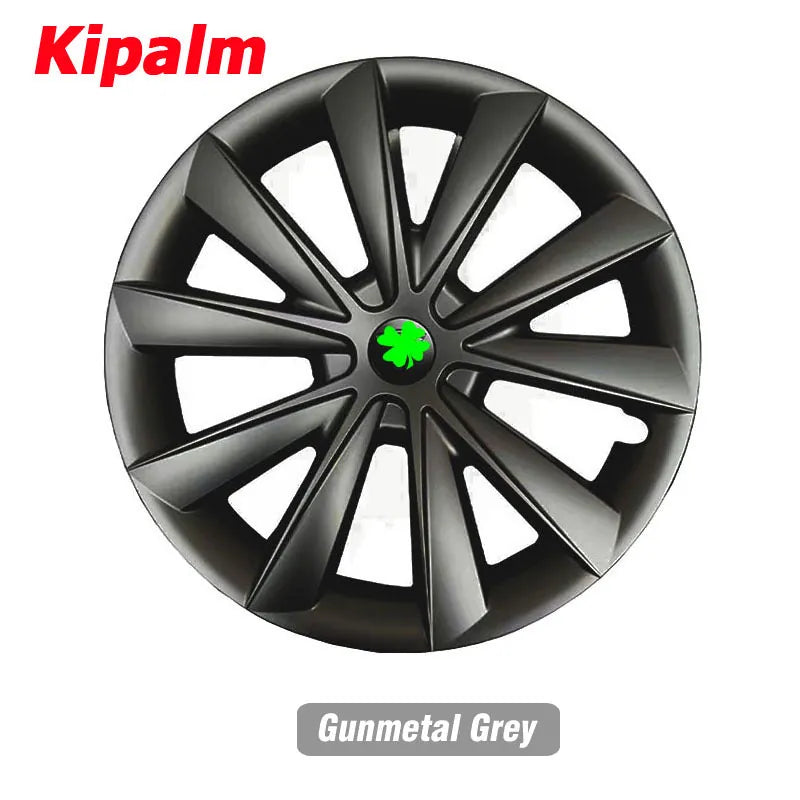 WHC3001 4PCS 18inch Tesla Model 3 ABS Hub Cap Wheel Covers Hubcaps No Logo