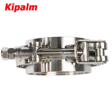 Load image into Gallery viewer, Universal Quick Release 304 Stainless Steel Car Turbo High Hardness Clamp For Downpipe Header Manifold