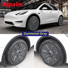Load image into Gallery viewer, 4PCS Replacement Tesla 19&#39;&#39;  Matte Black Wheel Cover Cap Model Y Full Cover Car Hubcaps