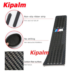 Universal Carbon fiber Accelerator Gas Brake Bracket Pedal For BMW 1 2 3 4 5 series Protection Cover M Performance