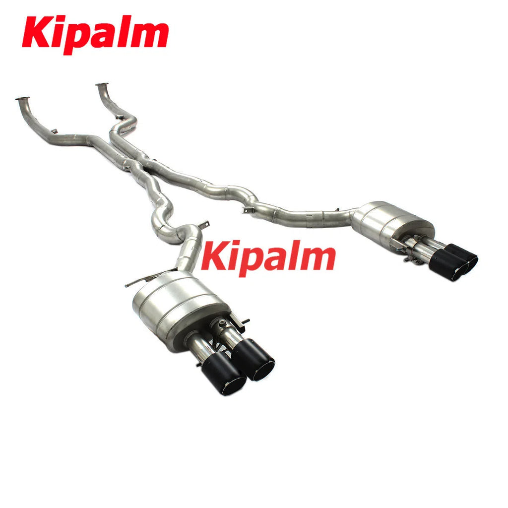304 Stainless Steel Cat-back Fit for BMW M5 F10 2014 4.4T With Dual Exhaust Tip