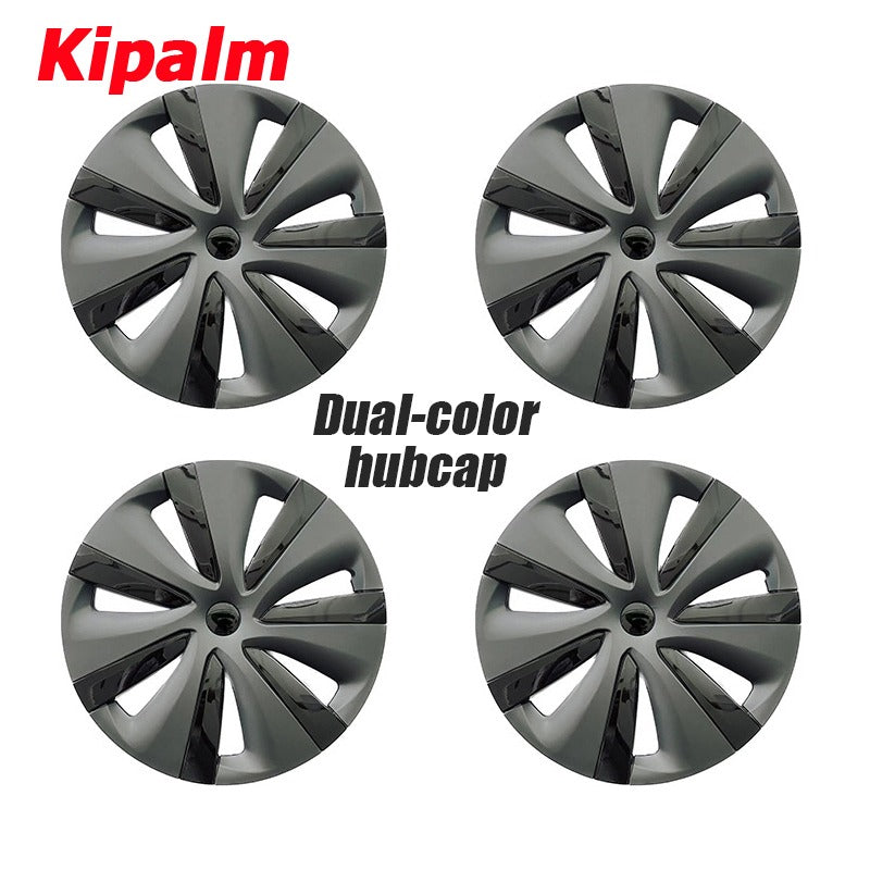 19 Inch Tesla Accessories Model Y Full Coverage Wheel Cover Cap Replacement Vehicle Hubcaps