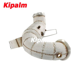 1PC 304 Stainless Steel Downpipe for Mercedes-benz A45 AMG 2.0T 2020-2021 Modify Exhaust System