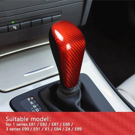 Car Interior Accessories E90 Carbon Fiber Gear Shift Trim For BMW E92 E60 3 Series 5 Series