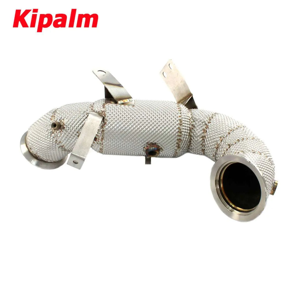 1PC 304 Stainless Steel Downpipe for Mercedes-benz A45 AMG 2.0T 2020-2021 Modify Exhaust System