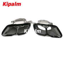 Load image into Gallery viewer, 1 Pair OEM Style Stainless Steel Square BMW X5 G05 X6 G06 X7 G07 Exhaust Muffler Pipe Car Tail Tips