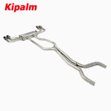 Load image into Gallery viewer, 304 Stainless Steel Full Exhaust System Performance Cat-back for Porsche Cayenne 3.6T 4.8T 2011-2014