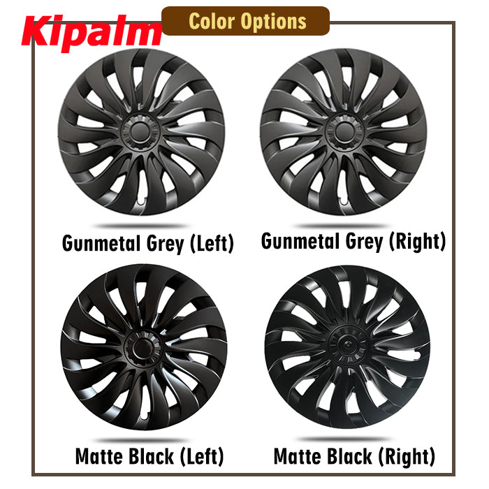 4PCS Tesla Model 3 Highland 2023 18 inch Symmetrical Wheel Cover 2024 Replacement Vehicle Hubcaps Accessories