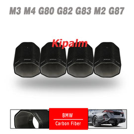 Carbon Fiber Exhaust Tips for BMW M3 G80 M4 G82 G83 G87