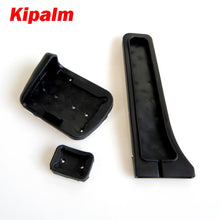 Load image into Gallery viewer, No Drill Gas Accelerator Brake Pedal Pad Cover For Mercedes Benz GLK  Aluminum alloy gas brake pedal with AMG LOGO