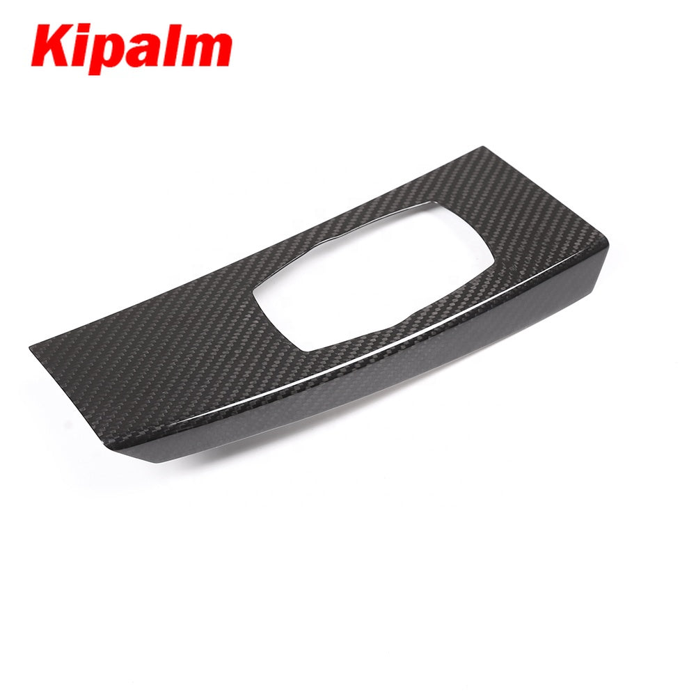 X3 G01 X4 G02 Dry Carbon Fiber Multimedia Central Control Panel Trim Cover Sticker for BMW X3 X4 2018-2020 LHD
