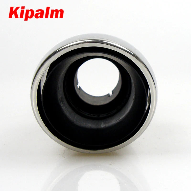 New Style Stainless Steel Car Universal Exhaust System End Pipe Car Exhaust Tip Dual Wall Angle Cut Outlet 110mm