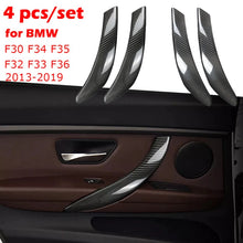 Load image into Gallery viewer, Car Interior F30 F32 F34 F35 F36 Carbon Fiber Inside Door Handle Sticker For BMW
