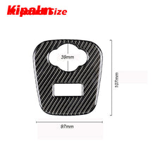 Load image into Gallery viewer, Carmon Carbon Fiber Cigarette Lighter USB AUX Console Panel Interior Stickers For Mini Cooper F55 F56 Accessories