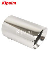 Load image into Gallery viewer, Customized Logo Stainless Steel Exhaust Muffler Car Mirror Polished Exhaust Tip