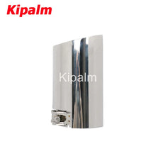 Load image into Gallery viewer, Customized Logo Stainless Steel Exhaust Muffler Car Mirror Polished Exhaust Tip