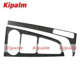 Car Carbon Fiber Gear Side Frame Gear Panel Decorative Sticker for Audi A4 A5