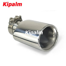 Load image into Gallery viewer, 1 PC Exhaust Tips Stainless Steel Pipe for Mercedes Benz W204 AMG C63 C65 Muffler Modify