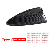 Load image into Gallery viewer, Real Carbon Fiber Shark Fin Antenna Cover For BMW E90 E92 M3 F20 F30 F10 F34 G30 M5 F15 F16 F21 F45 F56 F01 F80