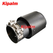 Load image into Gallery viewer, Matte Carbon Fiber M Performance Exhaust Muffler Tips for BMW F20 F21 F22 F23 F30 F31 F32 F33 F36 F10 F11 F12 F13