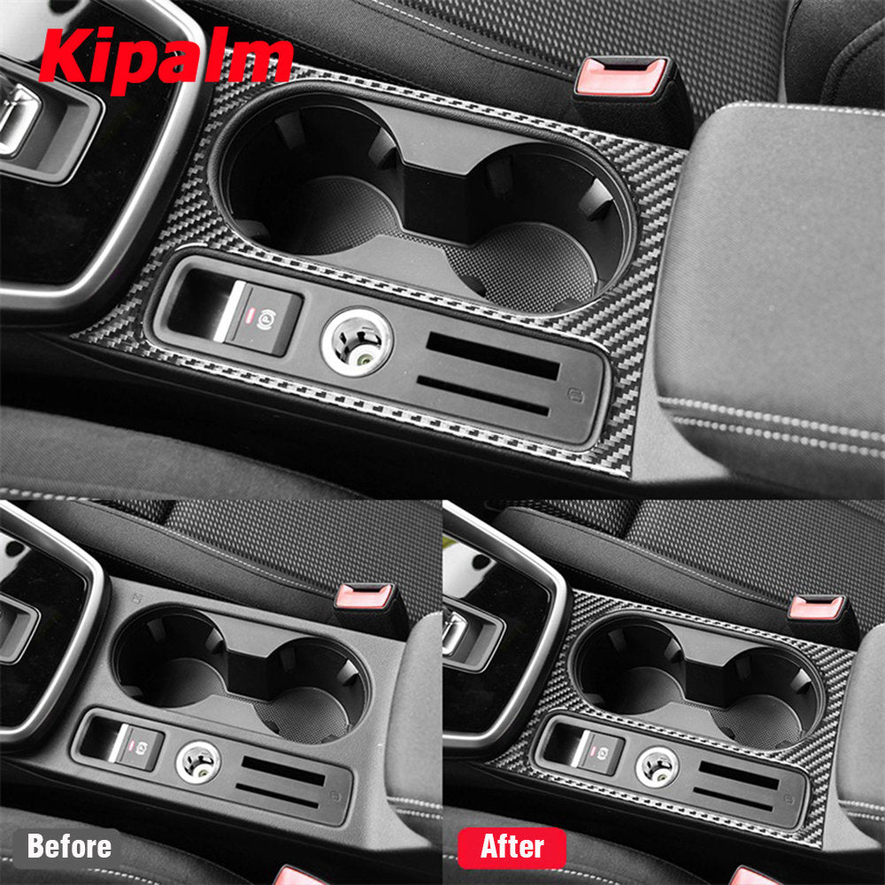 Car Carbon Fiber Interior Stickers for Audi A3 S3 2021-2022 LHD Decoration Frame Cover