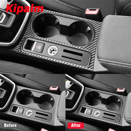 Car Carbon Fiber Interior Stickers for Audi A3 S3 2021-2022 LHD Decoration Frame Cover