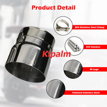 Load image into Gallery viewer, 1PC Chrome M3 M4 F82 F83 Exhaust Tips 304 Stainless Steel Muffler Pipe for BMW F87 M2 F80