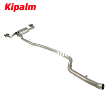 Load image into Gallery viewer, Dual M Performance BMW 5 Series G38 B48 2018 2019 2020 2.0T/3.0T with Valve Muffler Chrome Cat-back