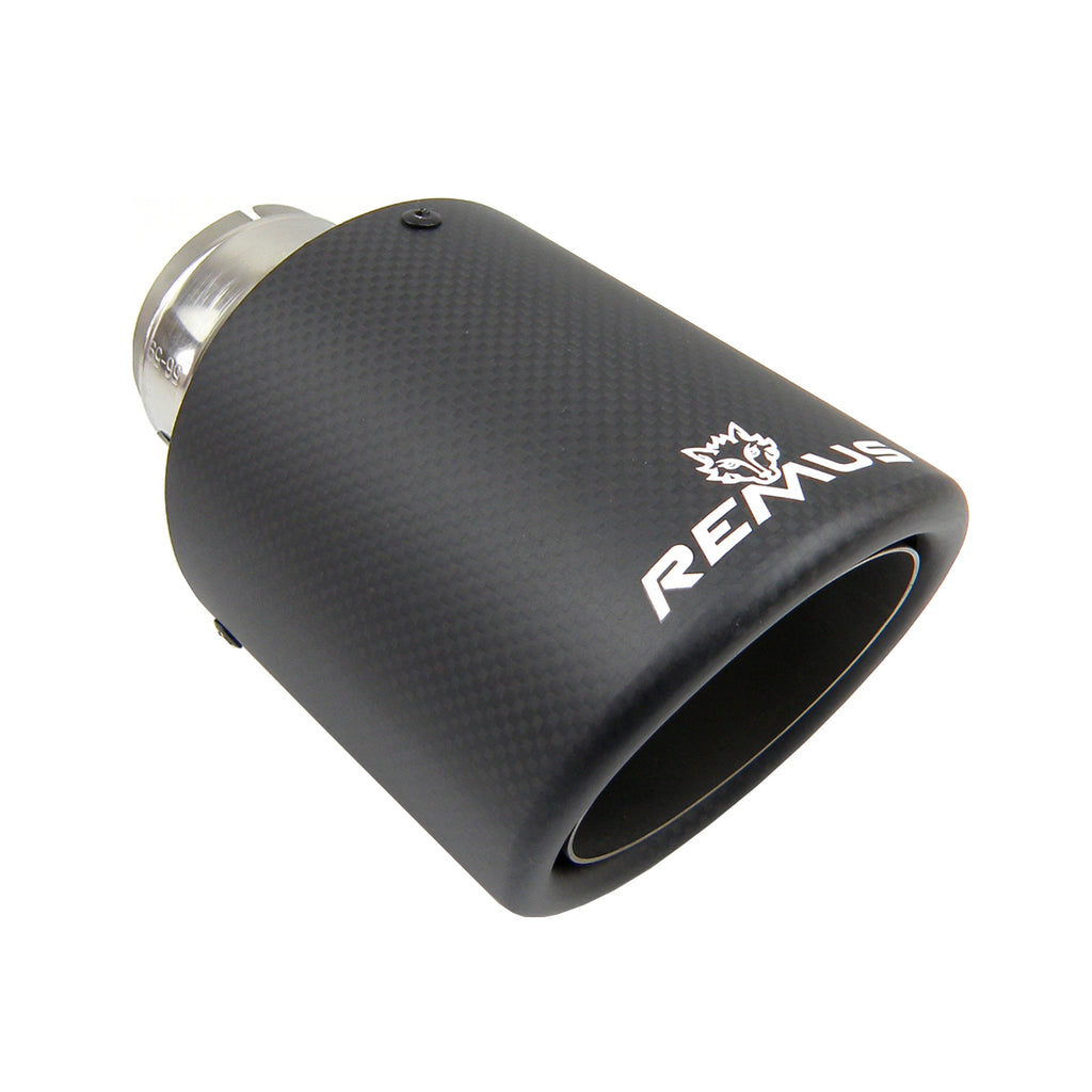 1pcs Carbon Fiber Wolf Exhaust Pipe Muffler Stainless Steel Muffler Tips End Pipe