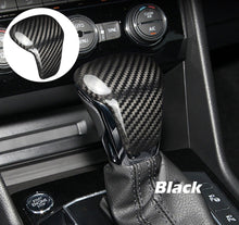 Load image into Gallery viewer, Dry Carbon Fiber Gear Shift Knob Cover Head Lever Panel for Volkswagen VW Tiguan Atlas Phideon Teramont
