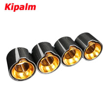Load image into Gallery viewer, Glossy Carbon Fiber Exhaut Tip for BMW M3 G80 M4 G82 G83