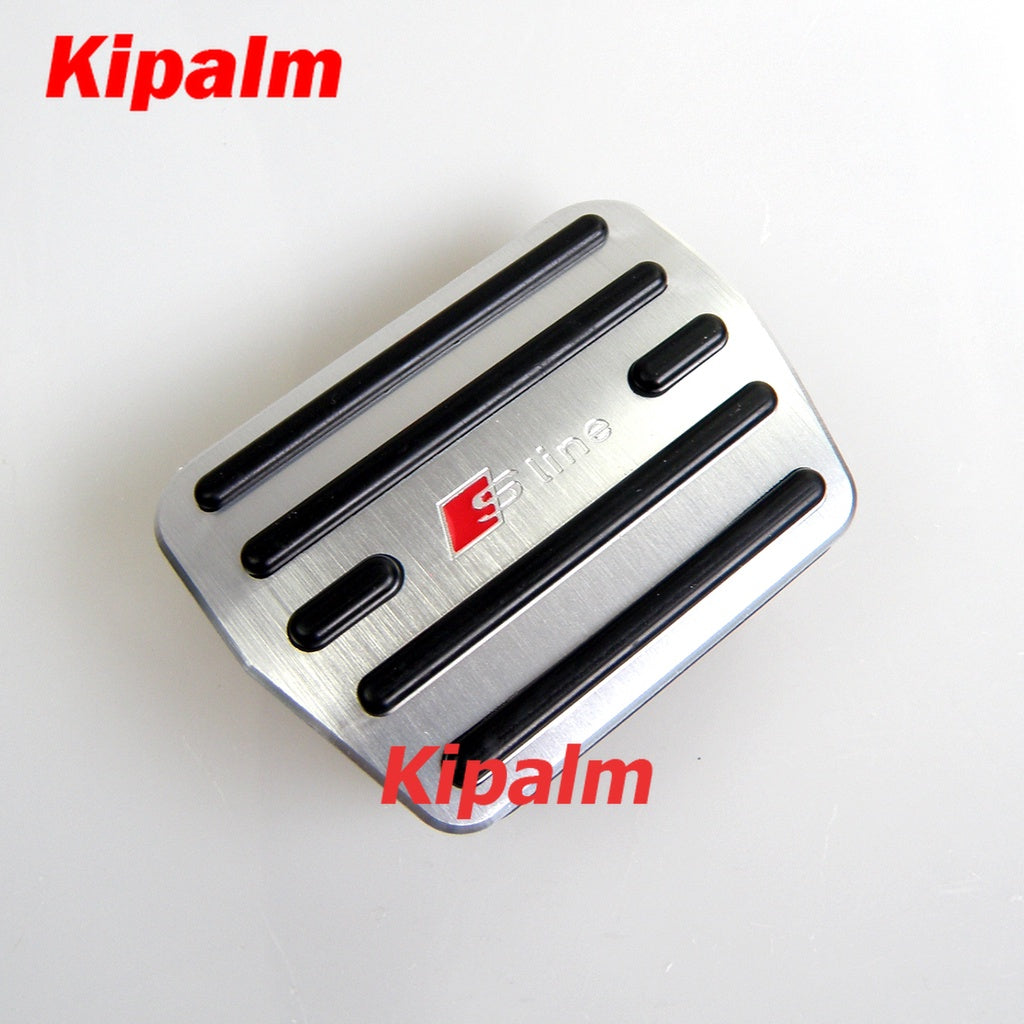 No Drill Aluminum Car Gas Pedal Accelerator Pedal Brake Pedal Cover for Audi A3 Q3 TT