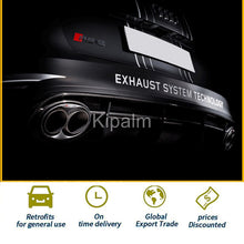 Load image into Gallery viewer, 1 Pair AK Carbon Muffler End Tips Exhaust Pipe for Audi RS3 RS4 RS5 RS6 RS7 Modify