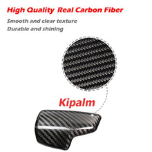 Load image into Gallery viewer, 1PC Dry Carbon Fiber Gear Shift Knob Head Cover for Audi A4 B9 A5 Q5 Q7 RHD Car Interior Accessories Modify