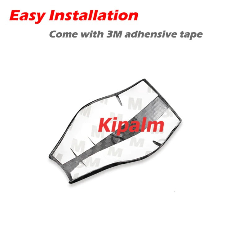 Car Interior Accessories Carbon Fiber Gear Shift Knob Cover Trim For BMW 3 SERIES  G20 G14 G15 X5 G07 Z4 G29