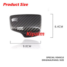 Load image into Gallery viewer, 1PC Dry Carbon Fiber Gear Shift Knob Head Cover for Audi A4 B9 A5 Q5 Q7 RHD Car Interior Accessories Modify