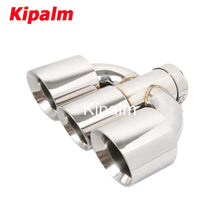 Load image into Gallery viewer, 1PC Silver Stainless Steel Muffler Tip for Honda Civic 2019+ 10th Generations Exhaust Pipe