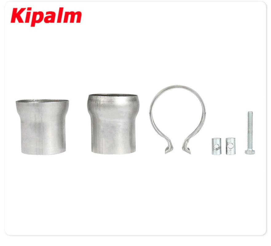 409 Stainless Steel Ball Joint Clamp Kit Downpipe Socket Bolted Connectors Exhaust System